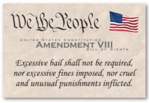 8th amendment about excessive bail